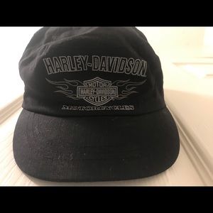 Harley-Davidson flat top cap